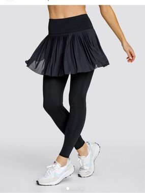 Allegro Hi-Tise Onyx - Athletic Skirted Tights size L NEW